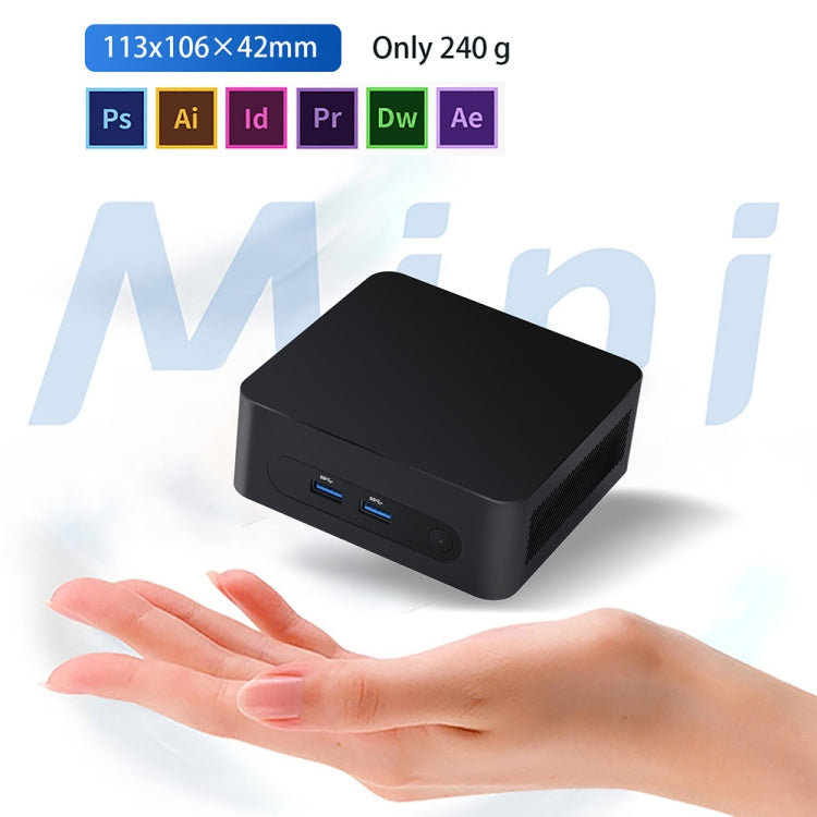 ZX03 Windows 11 Mini PC, Intel Twin Lake N150, Support Dual HDMI Output, Spec:32GB+1TB(UK Plug) - free shipping - PMC Jewellery - Order now!