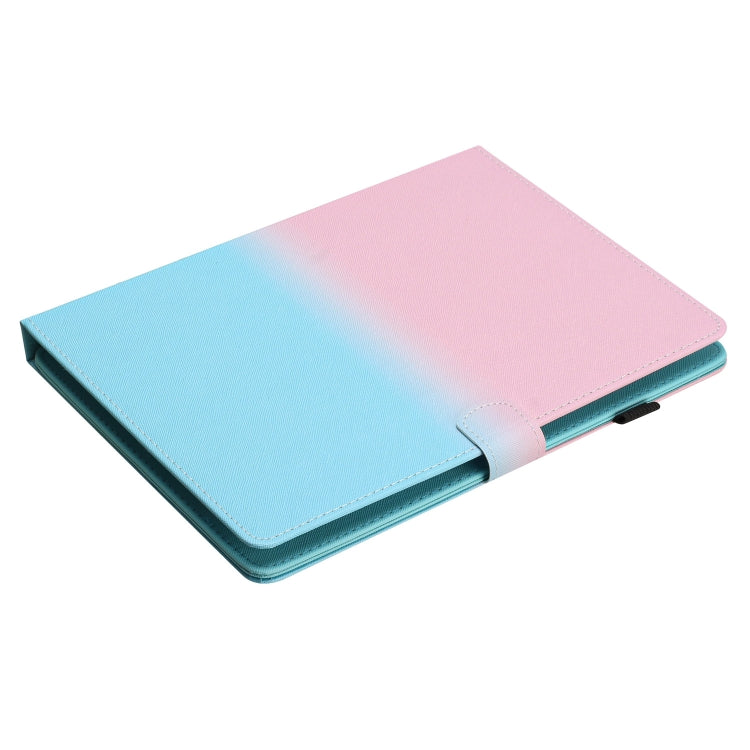 For 10 inch Universal Stitching Gradient Leather Tablet Case(Pink Blue) - free shipping - PMC TechLife - Order now!