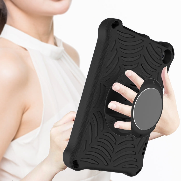 For Amazon Kindle Fire HD 8 / 8 Plus 2022 / 2020 Spider King Silicone Protective Tablet Case(Black)