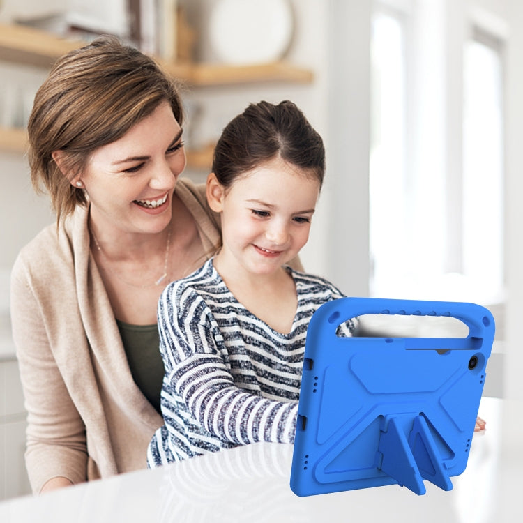 For Lenovo Tab M10 Plus 10.6 3rd Gen 2022 Handle EVA Shockproof Tablet Case with Holder(Blue) - Lenovo by PMC TechLife | Online Shopping South Africa | PMC TechLife | Buy Now Pay Later Mobicred