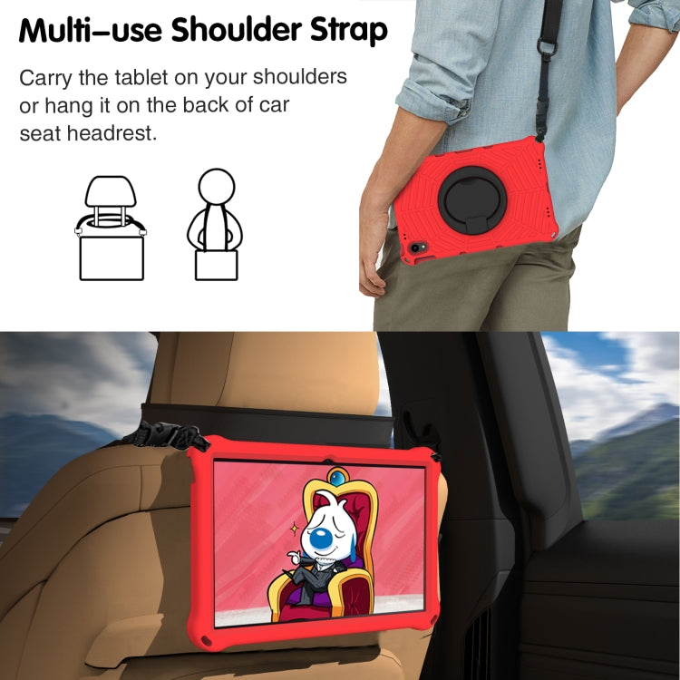 For Lenovo Tab P11 TB-J606 Spider King Silicone Protective Tablet Case(Red) - Lenovo by PMC TechLife | Online Shopping South Africa | PMC TechLife | Buy Now Pay Later Mobicred