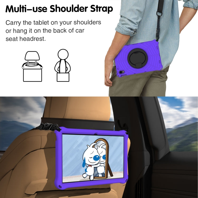 For Lenovo Tab P11 TB-J606 Spider King Silicone Protective Tablet Case(Purple) - Lenovo by PMC TechLife | Online Shopping South Africa | PMC TechLife | Buy Now Pay Later Mobicred