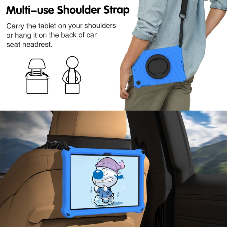 For Huawei MatePad T 10s Spider King Silicone Protective Tablet Case(Blue) - Huawei by PMC TechLife | Online Shopping South Africa | PMC TechLife | Buy Now Pay Later Mobicred