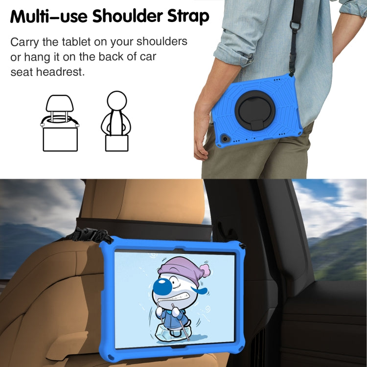 For Huawei MediaPad T5 Spider King Silicone Protective Tablet Case(Blue) - Huawei by PMC TechLife | Online Shopping South Africa | PMC TechLife | Buy Now Pay Later Mobicred