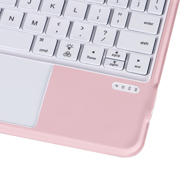 X3125-6D Integrated Thin Magnetic Bluetooth Keyboard Case with Backlight For iPad Air 2022 / Air 2020 10.9 / Pro 11 2018 / 2020 / 2021 / 2022(Pink) - Universal by PMC TechLife | Online Shopping South Africa | PMC TechLife | Buy Now Pay Later Mobicred