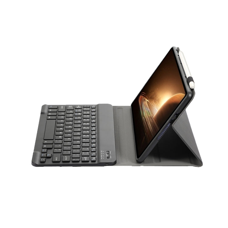 For OPPO Pad 2 11.61 inch 2023 OP13 Lambskin Texture Ultra-thin Detachable Bluetooth Keyboard Leather Case(Black) - Others Keyboard by PMC TechLife | Online Shopping South Africa | PMC TechLife