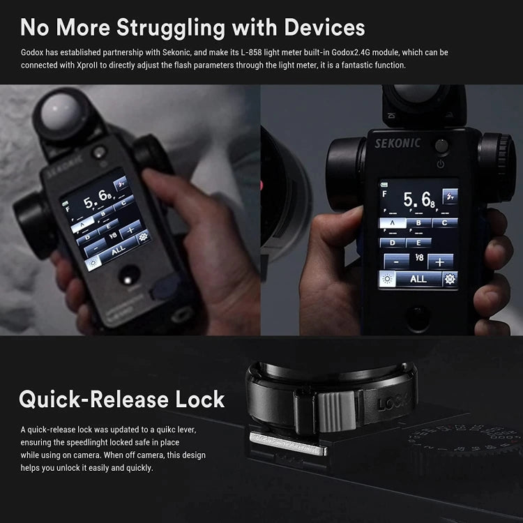 Godox XPro II TTL Wireless Flash Trigger For Leica(Black) - free shipping - PMC Jewellery - Order now!