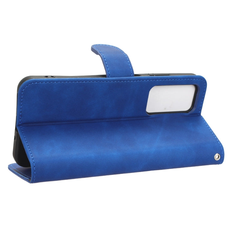 For Blackview A85 Skin Feel Magnetic Flip Leather Phone Case(Blue) - free shipping - PMC TechLife - Order now!