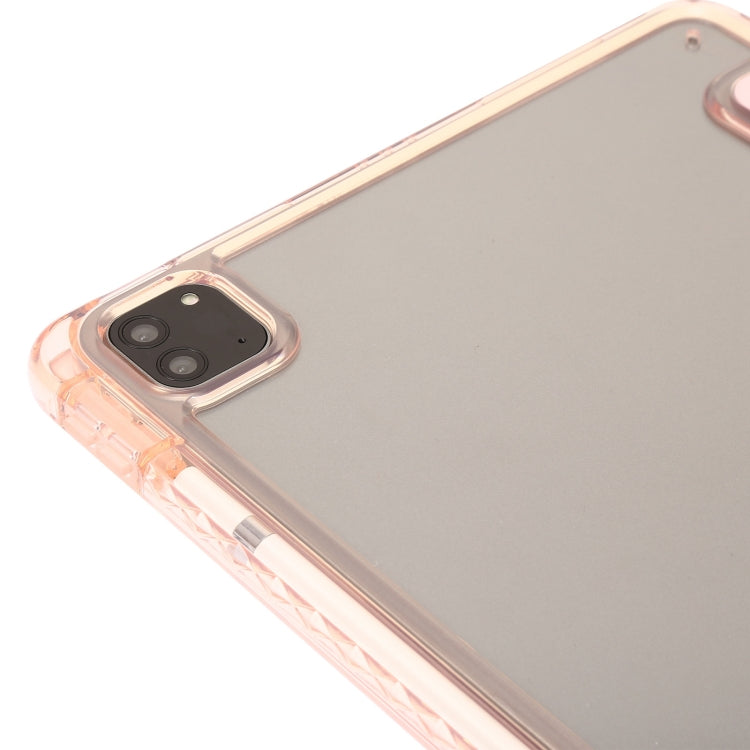 Clear Acrylic Leather Tablet Case For iPad Air 13 2024 / Pro 12.9 2022/ 2021 / 2020 / 2018(Black) - iPad Pro 12.9 (2022/2021) Cases by PMC TechLife | Online Shopping South Africa | PMC TechLife | Buy Now Pay Later Mobicred