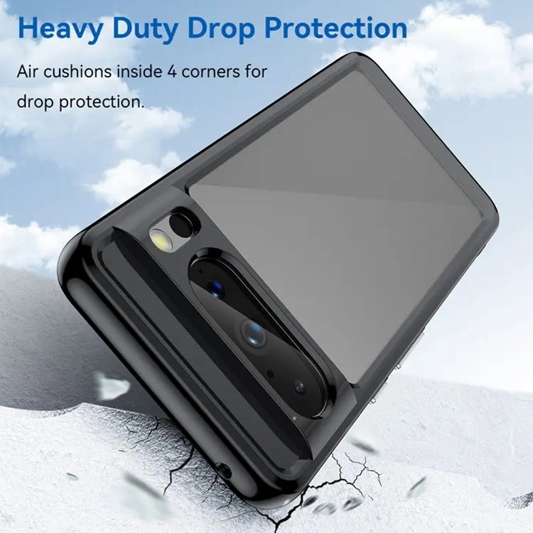 For Google Pixel 8 Pro Colorful Series Acrylic + TPU Phone Case(Black) - free shipping - PMC Jewellery - Order now!
