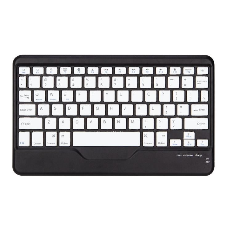 Z10B For iPad 10th Gen 10.9 2022 / 11 2025 Pen Slot Bluetooth Keyboard Leather Tablet Case(Black)