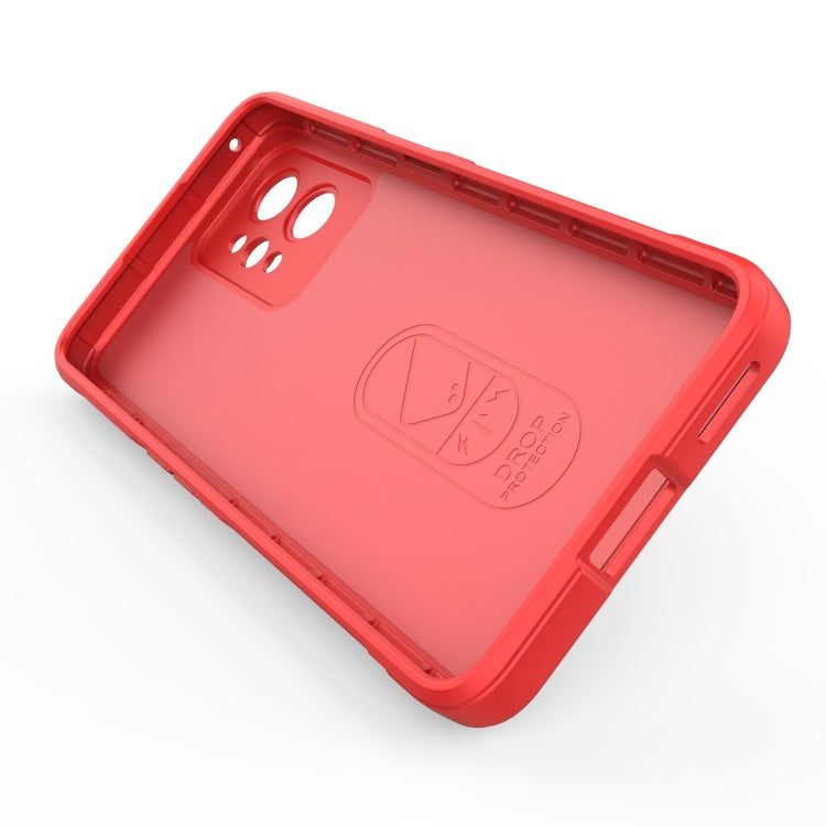 For Realme GT2 Pro Magic Shield TPU + Flannel Phone Case(Light Blue) - Realme Cases by PMC TechLife | Online Shopping South Africa | PMC TechLife | Buy Now Pay Later Mobicred