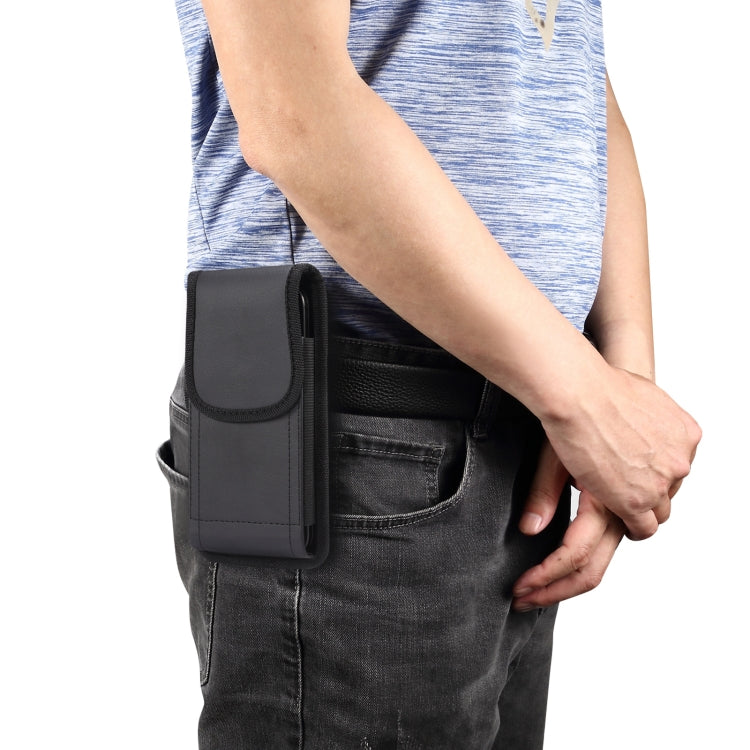 For 6.2 inch-6.5 inch Universally Litchi Texture Phone Carrying Pouch - Universal Leather Case by PMC TechLife | Online Shopping South Africa | PMC TechLife | Buy Now Pay Later Mobicred