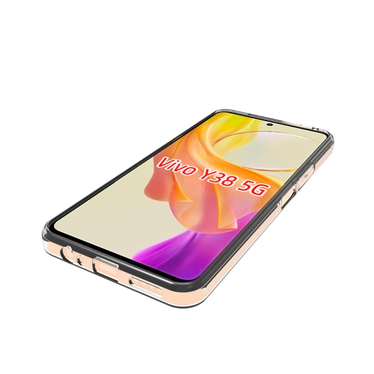 For vivo Y38 5G Waterproof Texture TPU Phone Case(Transparent) - vivo Cases by PMC TechLife | Online Shopping South Africa | PMC TechLife | Buy Now Pay Later Mobicred