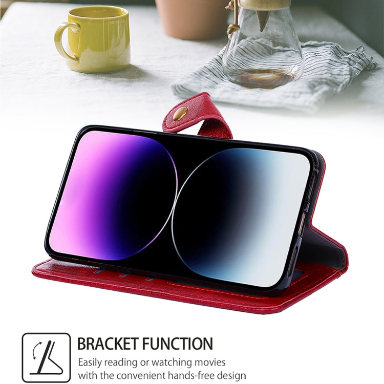 For Huawei Pura 70 Pro / 70 Pro+ 5G Zipper Bag Leather Phone Case(Red)