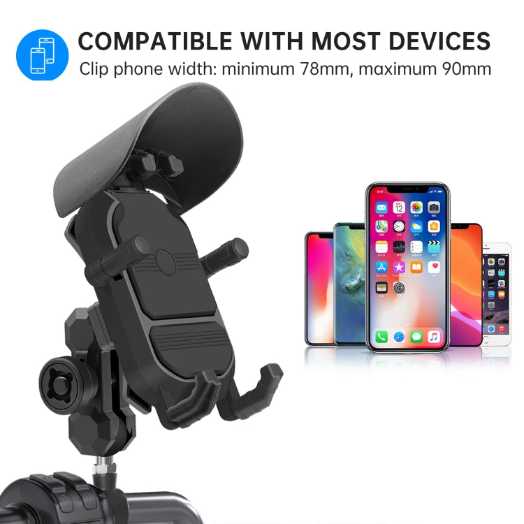 WUPP ZH-1848A1 Motorcycle Shock Absorption Riding Phone Navigation Holder, Style:M8 Ball Joint - free shipping - PMC TechLife - Order now!