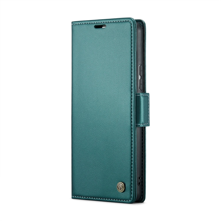 For Xiaomi 13T/13T Pro CaseMe 023 Butterfly Buckle Litchi Texture RFID Anti-theft Leather Phone Case(Pearly Blue)