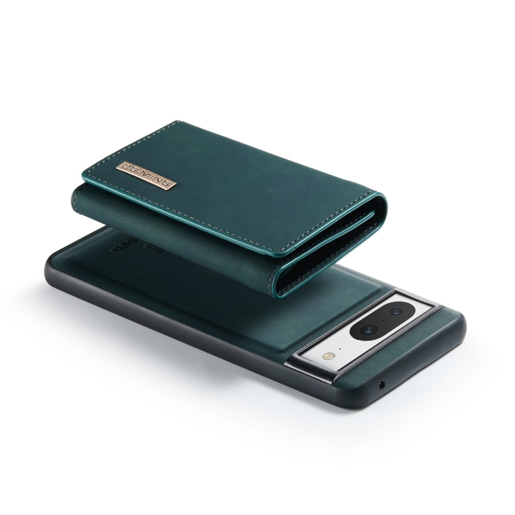 For Google Pixel 8 DG.MING M1 Series 3-Fold Multi Card Wallet + Magnetic Phone Case(Green) - Google Cases by DG.MING | Online Shopping South Africa | PMC TechLife | Buy Now Pay Later Mobicred