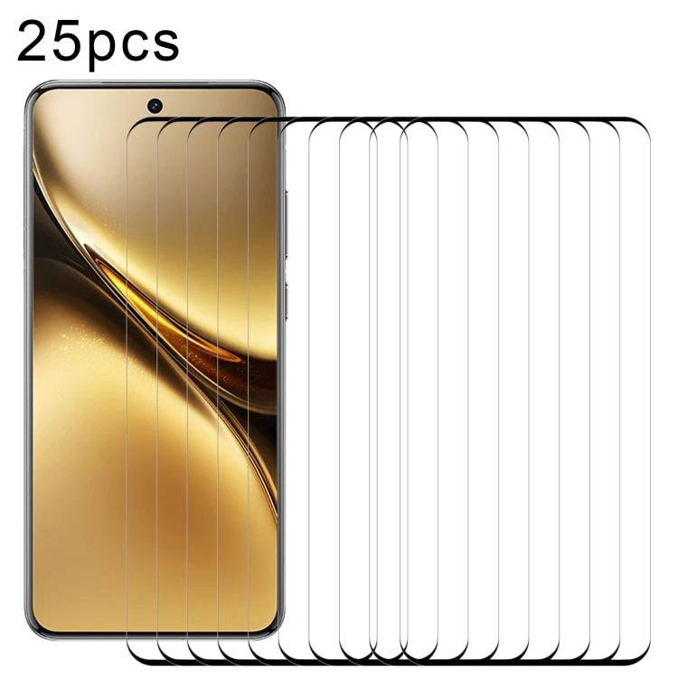 For vivo X200 25pcs 3D Curved Edge Full Screen Tempered Glass Film