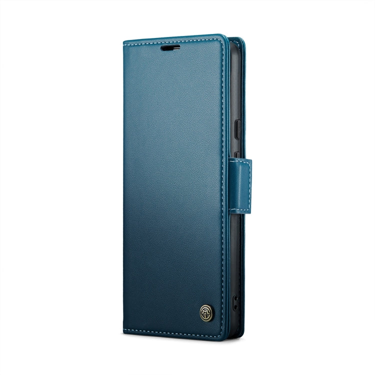 For Google Pixel 9 Pro XL CaseMe 023 Butterfly Buckle Litchi Texture RFID Anti-theft Leather Phone Case(Blue)