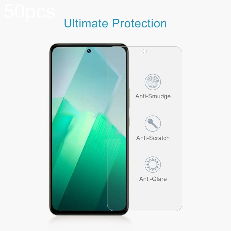 For vivo iQOO Z9 0.26mm 9H 2.5D Tempered Glass Film