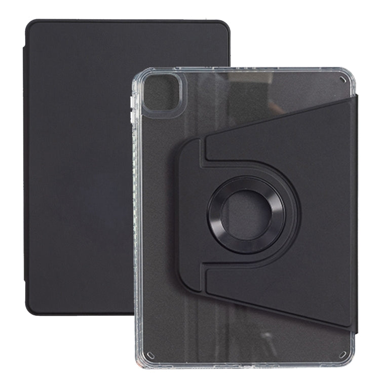 For iPad Pro 13 2024 Magnetic Split Leather Smart Tablet Case(Black)