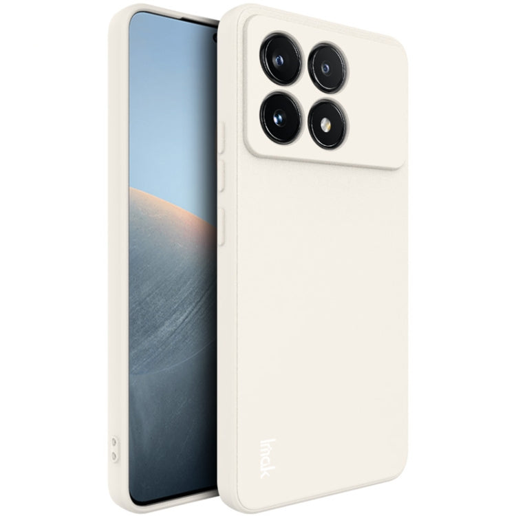 For Xiaomi Redmi K70 5G/K70 Pro 5G IMAK UC-4 Series Straight Edge TPU Soft Phone Case(White)