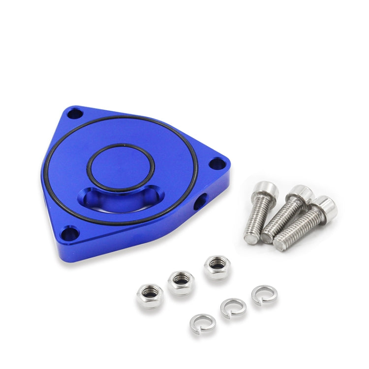 For Honda Civic 2015-2021 Car Turbo Blow Off Valve Plate Spacer BOV 1.5T Coupe Billet(Blue)