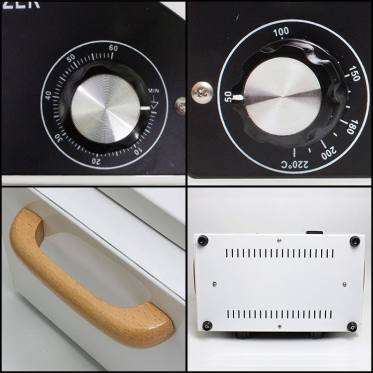 Stainless Steel Household High Temperature Towel Manicure Disinfection Cabinet(US Plug)
