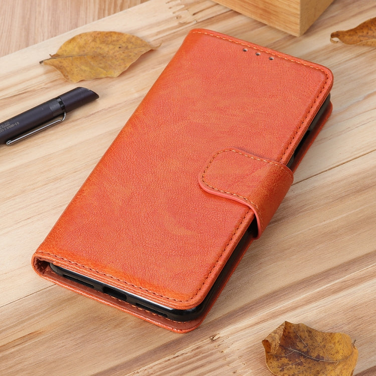 For OnePlus Nord 4E Global Nappa Texture Leather Phone Case(Orange)
