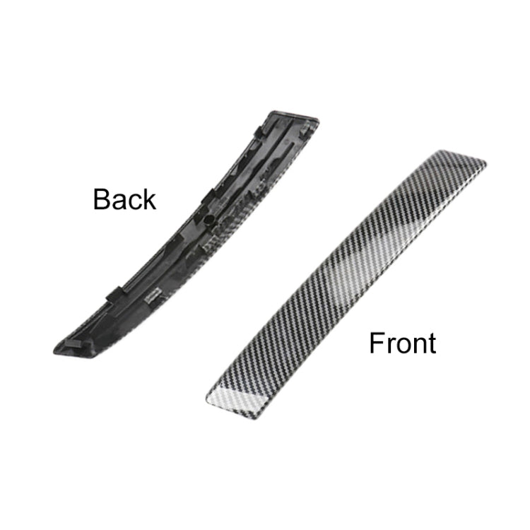 For Nissan Qashqai Left-Drive Car Door Inside Handle Cover, Type:Cover Left(Black)