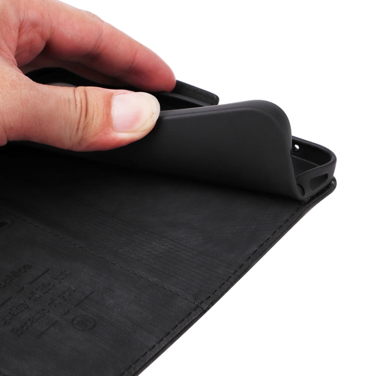 For iPhone 16 Pro Max BETOPNICE Dual-side Buckle Leather Phone Case(Black)