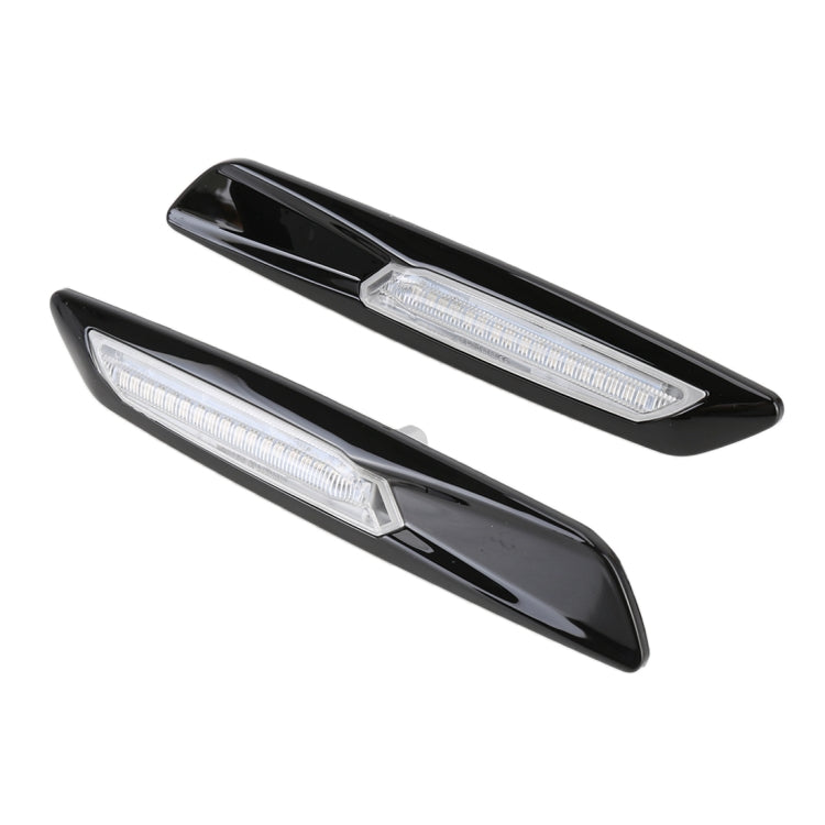2 PCS Car Fender Light LED Leaf Board Side DC12V / 1.7W for BMW, Yellow Light, Style:C