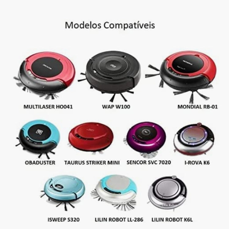 3 in 1 Vacuum Cleaner Side Brush + Filters Kit For ISWEEP S320 - Other Accessories by PMc TechLife | Online Shopping South Africa | PMc TechLife | Buy Now Pay Later Mobicred