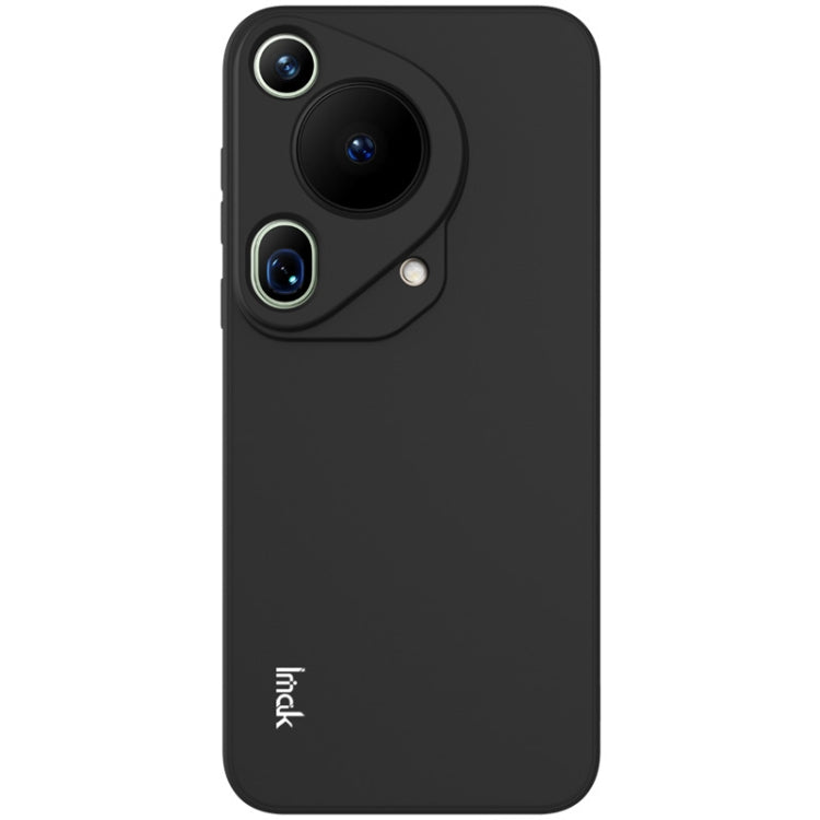 For Huawei Pura 70 Ultra imak UC-4 Series Straight Edge TPU Phone Case(Black)