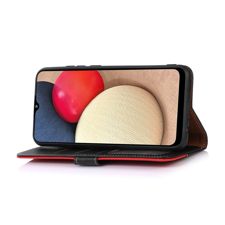 For iPhone 16 Pro Max KHAZNEH Litchi Texture Leather RFID Phone Case(Black) - iPhone 16 Pro Max Cases by PMC TechLife | Online Shopping South Africa | PMC TechLife | Buy Now Pay Later Mobicred