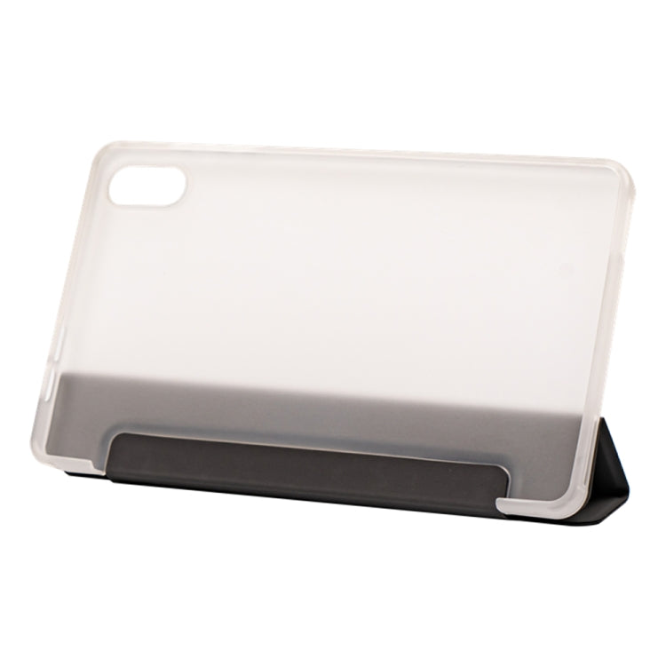 For Teclast P85T 3-Fold Holder Folio Leather Tablet Smart Case(Grey) - Teclast by TECLAST | Online Shopping South Africa | PMC Jewellery | Buy Now Pay Later Mobicred