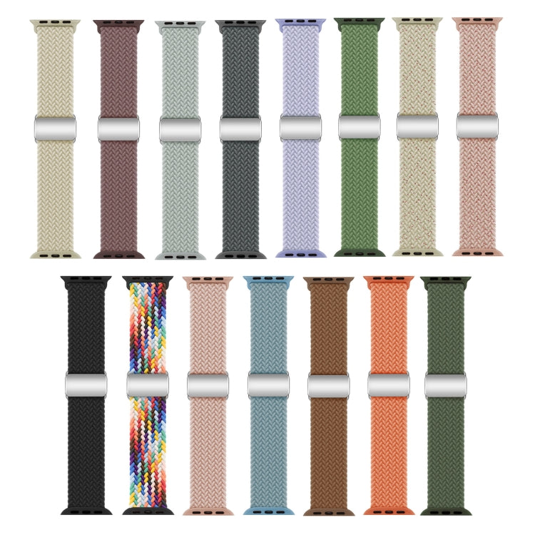 For Apple Watch Ultra 2 49mm Nylon Loop Magnetic Buckle Watch Band(Rock Blue)
