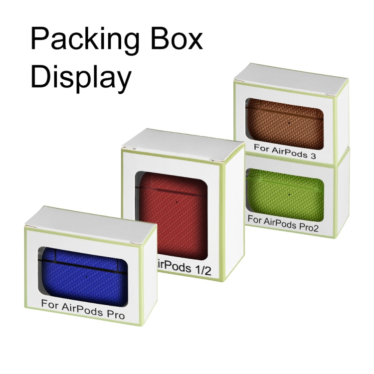 For AirPods 3 Woven Skin Texture PC TWS Earphone Protective Case(Brown) - For AirPods 3 by PMC Jewellery | Online Shopping South Africa | PMC Jewellery | Buy Now Pay Later Mobicred