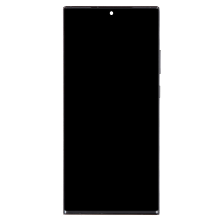 For Samsung Galaxy Note20 Ultra 5G SM-N986B 6.78 inch OLED LCD Screen Digitizer Full Assembly with Frame(Black)
