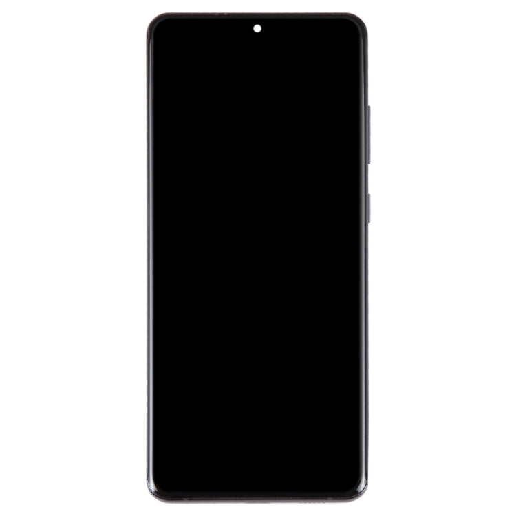 For Samsung Galaxy S20 Ultra 4G/5G SM-G988 6.67 inch OLED LCD Screen Digitizer Full Assembly with Frame(Black)