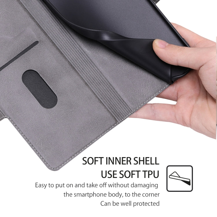 For vivo Y03 4G Ultra-thin Voltage Side Buckle Horizontal Flip Leather Phone Case(Black) - vivo Cases by PMC TechLife | Online Shopping South Africa | PMC TechLife | Buy Now Pay Later Mobicred