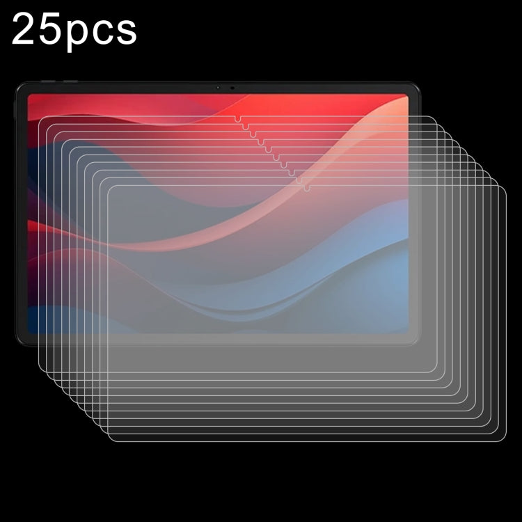 For Lenovo Xiaoxin 11 2024 25pcs 9H 0.3mm Explosion-proof Tempered Glass Film