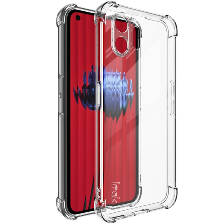 For Nothing Phone2 5G imak Shockproof Airbag TPU Phone Case(Transparent)