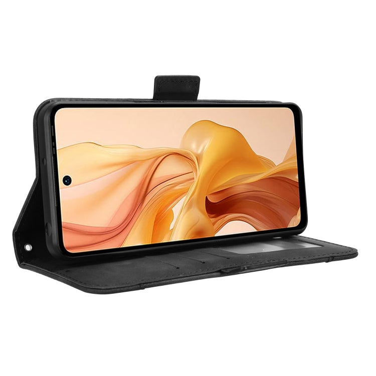 For Ulefone Note 18 Ultra Skin Feel Calf Texture Card Slots Leather Phone Case(Black) - Ulefone Cases by PMC Jewellery | Online Shopping South Africa | PMC Jewellery | Buy Now Pay Later Mobicred