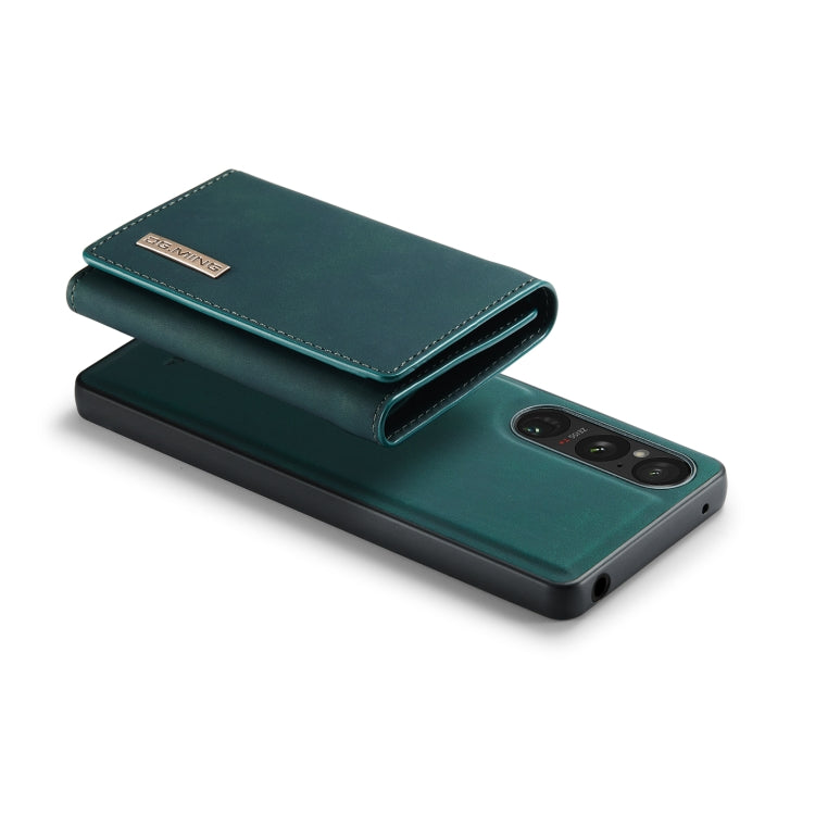 For Sony Xperia 1 VI DG.MING M1 Series 3-Fold Multi Card Wallet + Magnetic Phone Case(Green)