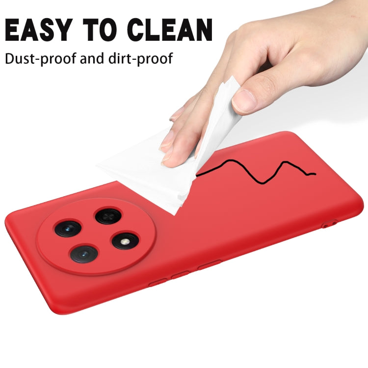 For Honor X9c / X60 Pro 5G Solid Color Liquid Silicone Dropproof Full Coverage Phone Case(Red) - free shipping - PMC TechLife - Order now!