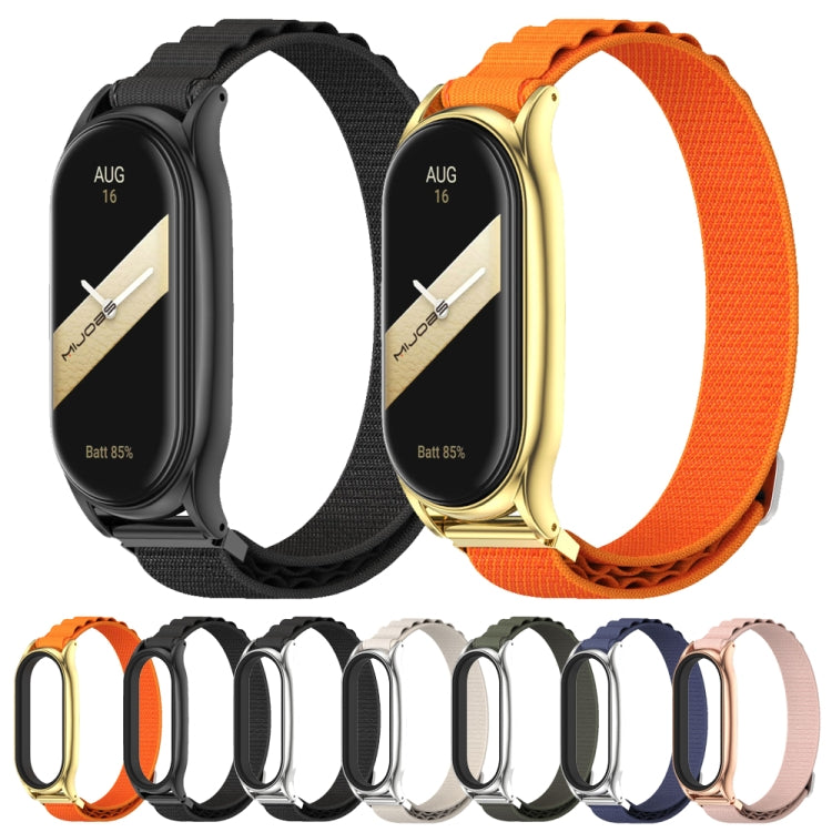For Xiaomi Mi Band 8 Mijobs Plus Case Nylon Breathable Watch Band(Black) - free shipping - PMc TechLife - Order now!