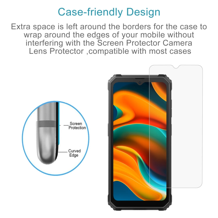 For Blackview BV4800 10pcs 0.26mm 9H 2.5D Tempered Glass Film - For Blackview by PMC Jewellery | Online Shopping South Africa | PMC Jewellery | Buy Now Pay Later Mobicred
