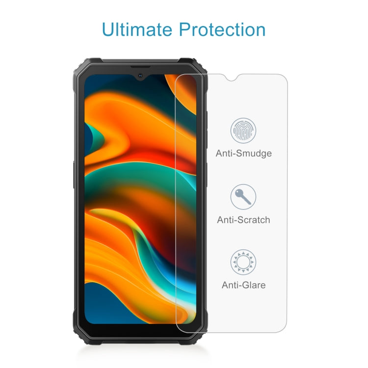 For Blackview BV4800 10pcs 0.26mm 9H 2.5D Tempered Glass Film - For Blackview by PMC Jewellery | Online Shopping South Africa | PMC Jewellery | Buy Now Pay Later Mobicred